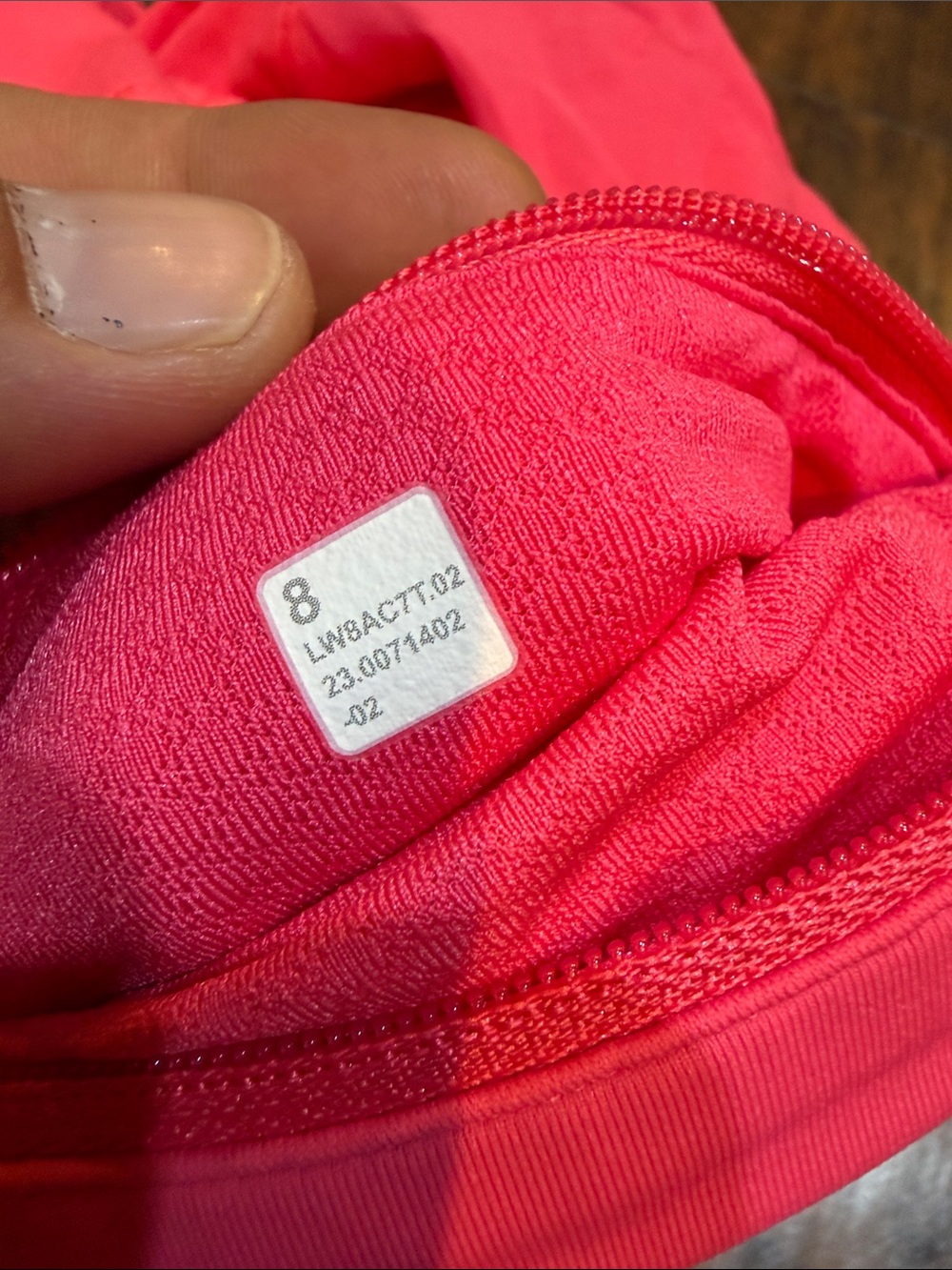 SZ 8 Lululemon Pace Rival Mid-Rise Skirt Lip Gloss pink - Picture 8 of 10
